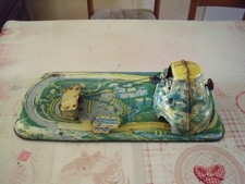  technofix  Ancien Circuit en tole téléphérique