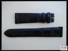 Bracelet En Alligator Noir