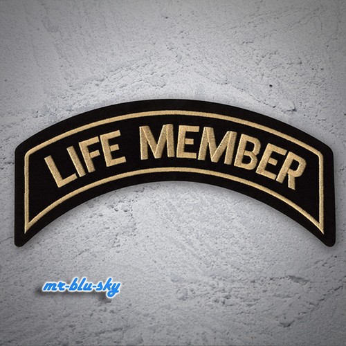 Large life member tan - large, ~
