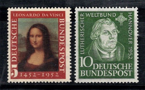 Bund allemagne 1952 148 - mi.,