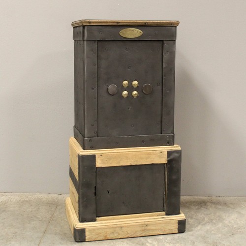 Ancien coffre fort safe - ancien, coffre-fort