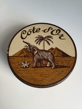 Boîte Chocolats Vintage Côte D’or Belgique Métal - Bon État