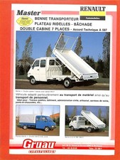 RENAULT / MASTER BENNE DOUBLE