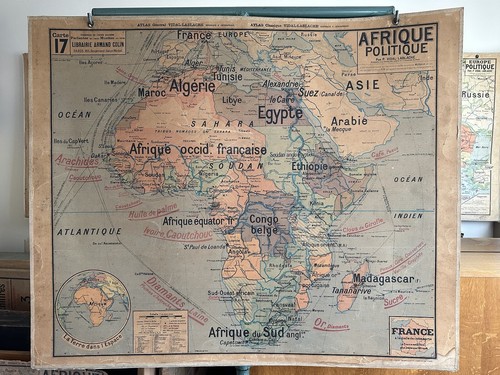 Carte affiche scolaire - carte,