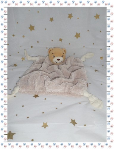 Doudou semi plat ours - doudou,
