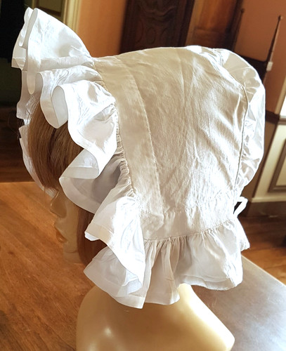 Coiffe jeune fille fin xixe - de,