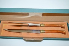 -JOLI SERVICE A DECOUPER C LAGUIOLE TRADITION 1970 COUTEAU FOURCHETTE déco Table