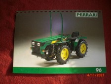  PROSPECTUS   PUBLICITAIRE    TRACTEUR    FERRARI  96  