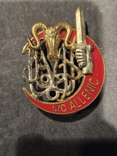 Insigne Pucelle Militaire Ecole Nationale Des Sous Officier Actif 125e Promotion