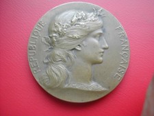 MEDAILLE ALGERIE BRONZE MARINE