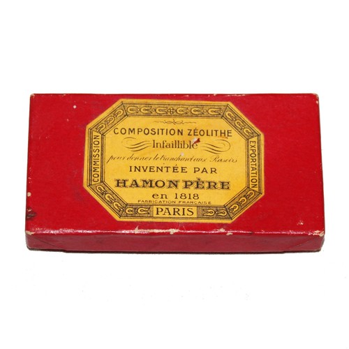 Boîte ancienne pâte - , à
