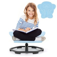 Chaise Pivotante Sensorielle pour Enfants Chaise Tournante Éléphant à 360° avec