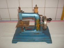 Machine à coudre jouet BABY ancienne  bleue 1224oct18