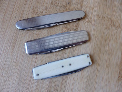 Lot anciens couteaux poche - couteaux,