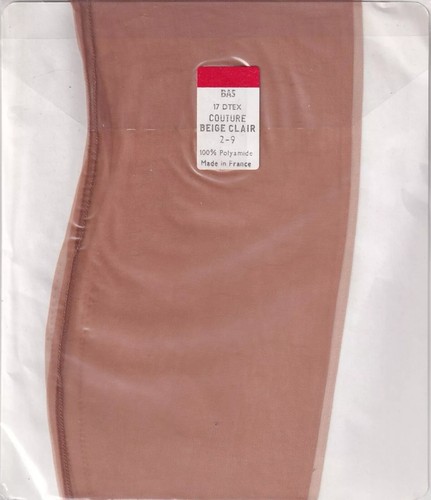 Bas nylon gerbe - bas, 17