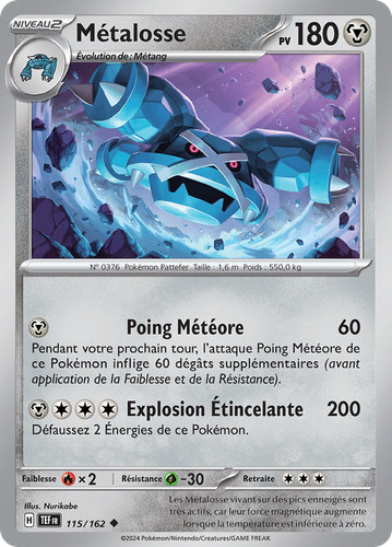 Carte pokémon métalosse - pokémon,