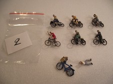 PREISER HO lot de cyclistes H