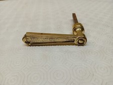 Ancienne poignée de porte en bronze béquille care de 7