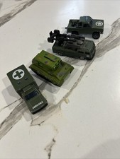 Majorette Lot De Véhicules Militaires.