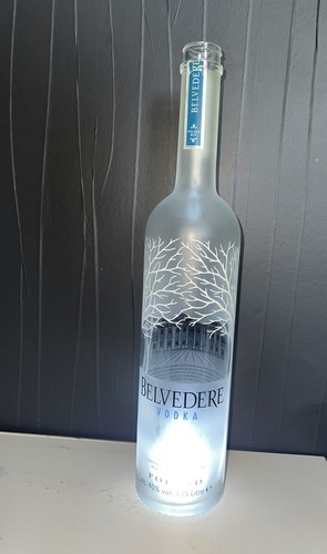 Bouteille vodka vide - vodka,