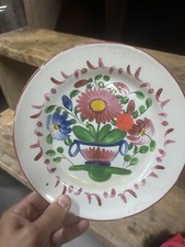 Assiette Faïence Régionale Vaisselle Ancien XVIIIeme XIXeme Luneville