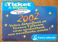 DÉTAILLANT TICKET TÉLÉPHONE SPÉCIMEN PREPAYÉE PREPAID SCHEDA CARTE CALLING CARD