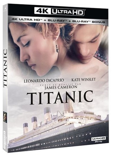 Titanic blu ray ultra hd - titanic,