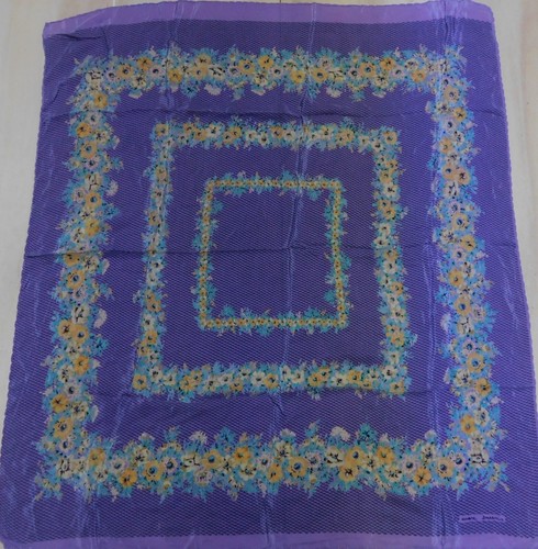 Foulard 100 pura soie - foulard, vintage