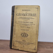 Livre Ancien : Éléments de