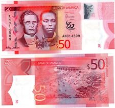 JAMAICA Jamaique Billet 50 Dollars 2022/2023 P96 POLYMER NOUVEAU NEW NEUF UNC