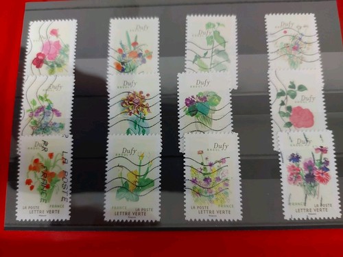 Série timbres français - série,
