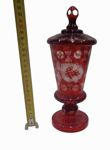 Drageoir vase couvert - vase, en