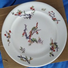 ASSIETTE OISEAU DE PARADIS - BERNARDAUD B & Cie LIMOGES - 20 - 23,8 cm