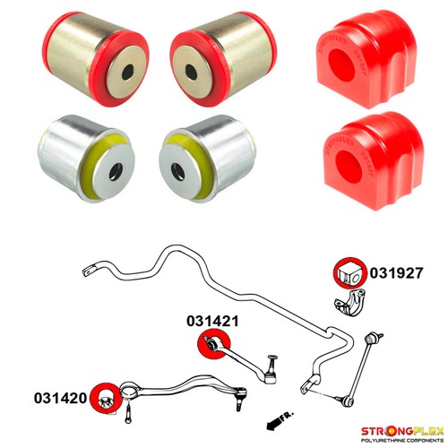 Kit bagues suspension - de,