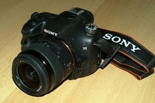APPAREIL PHOTO  SONY ALPHA SLT-A58K AVEC OBJECTIF 18-55MM SAM II + 55-200mm