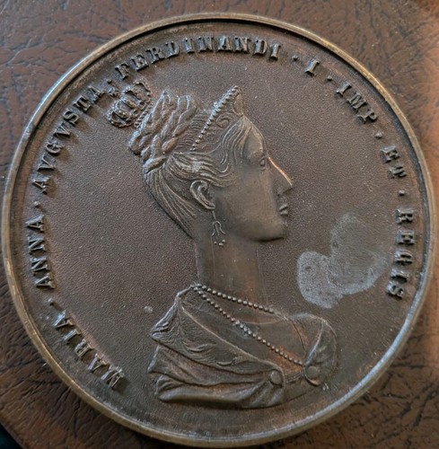 Medaille maria anna augusta - medaille,