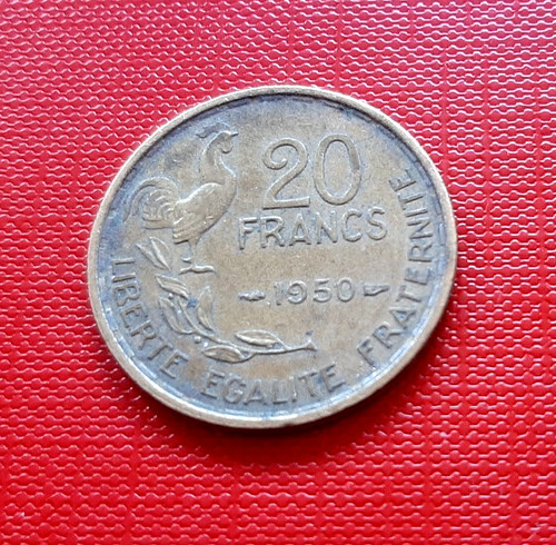 Monnaie france francs 1950 - 20,