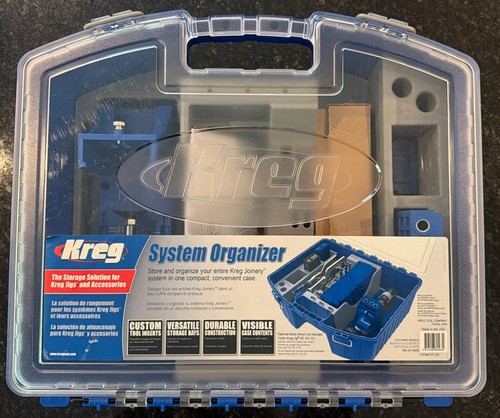 Kreg system organizer with - kreg,