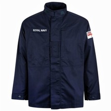 Royal NAVY Chaud Météo Bleu AWD & No4 de Travail Veste Feu Résistant non Sorti