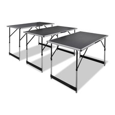 3x Table à Coller Pliable