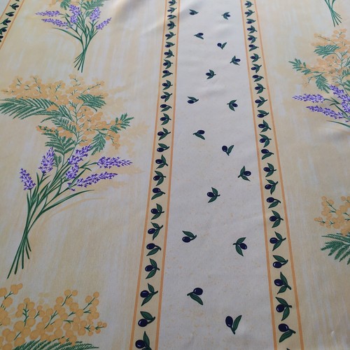 Nappe ronde polyester - polyester,