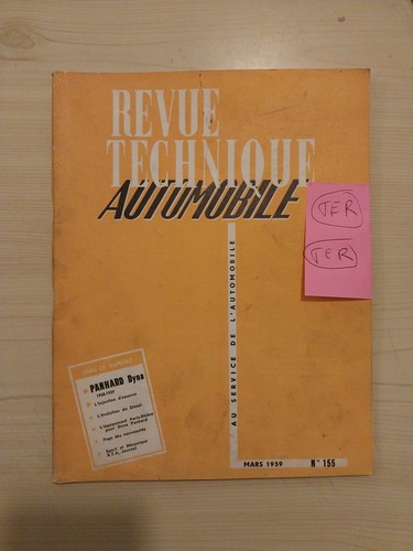 Revue technique panhard dyna - dyna, z