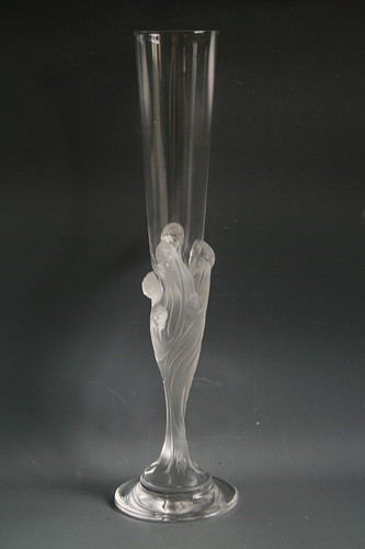Vintage erte glass champagne - vintage,