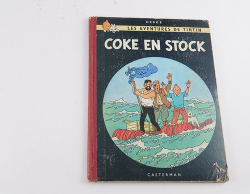 Tintin coke stock hergé - tintin,