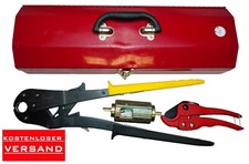 Viega PEXFIT 25 Outil De Pression À Main Avec Ciseaux À Câble Et Dénudeur Fosta