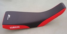 HOUSSE DE SELLE noire et rouge Yamaha 125 DTR 200 DTR  / neuve
