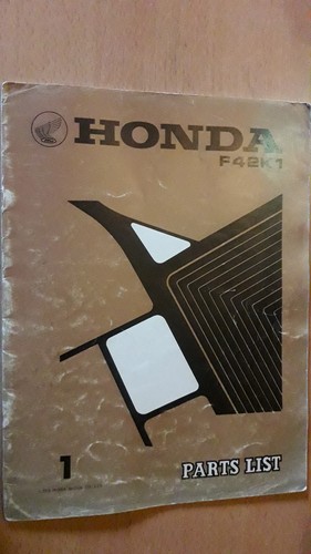 Honda tiller f42 - tiller, k1