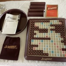 Scrabble Deluxe Turntable 2001