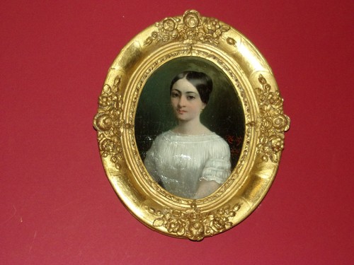 Peinture portrait femme - portrait,