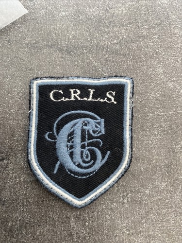 Ancien écusson broder cris - Écusson,